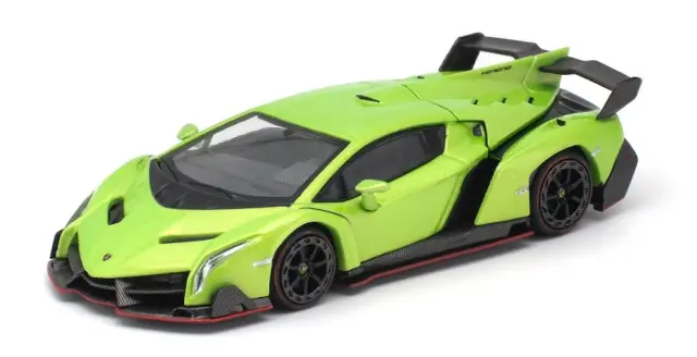 [予約] ポップレース 1/64 ランボルギーニ ヴェネーノ ヴェルデ イサカ　PR640532