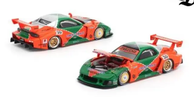 [予約] ポップレース 1/64 LB スーパーシルエット マツダ RX-7（FD3S）　PR640537