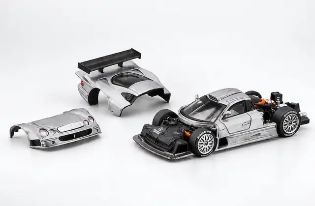 [予約] ポップレース x VDX 1/64 CLK-GTR ローメタル (Hong Kong Toycar Salon 2026 限定2,500個)　PR640580