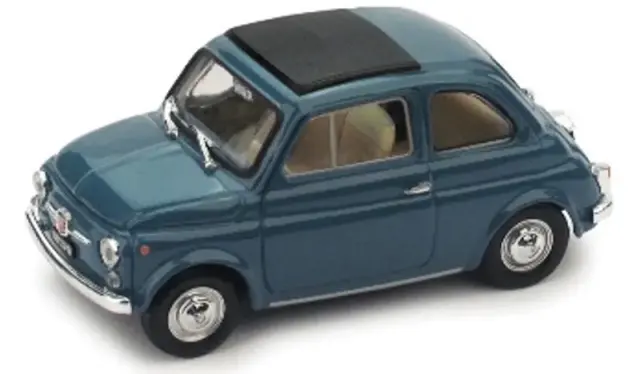 [予約] ブルム 1/43 フィアット 500F クローズ 1965-72 ミディアムブルー　R45508