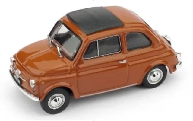 [予約] ブルム 1/43 フィアット 500F クローズ 1965-72 コーラルレッド　R45514