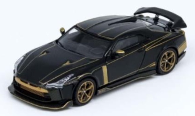 [予約] イノモデル 1/64 イタルデザイン ニッサン GT-R R35 GT-R50 ブラック　R50-BLK