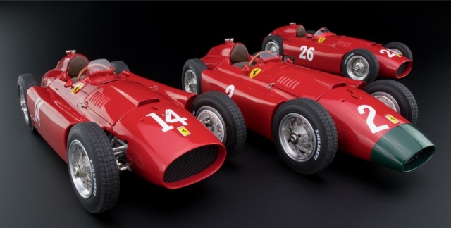 M-202 - CMC 1/18 ランチア フェラーリ D50 3台セット フランス GP #14 