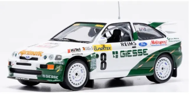 [予約] イクソ 1/43 フォード エスコート RSコスワース 1994 ラリーモンテカルロ No.8 B.ティリー/S.プレヴォ　RAC448