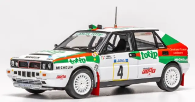 [予約] イクソ 1/43 ランチアデルタ インテグラル 16V 1989 アクロポリスラリー No.4 A.フィオリオ / L.ピロロ　RAC454A