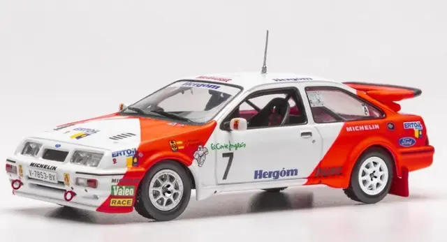 [予約] イクソ 1/43 フォード シエラ RS コスワース 1989 ラリー エル コルテ イングレス No.7 J プラス/T.アグアド　RAC456