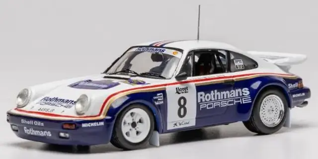 [予約] イクソ 1/43 ポルシェ 911 SC/RS 1985 ラリー コスタ ブラバ No.8 B ビギン / J-J レン　RAC457