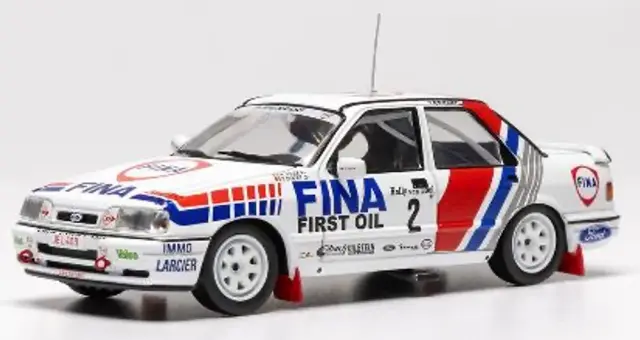 [予約] イクソ 1/43 フォード シエラ RS コスワース 4x4 1990 ラリー ファン ローイ No.2 M デュエズ / Y ボゼット　RAC459A