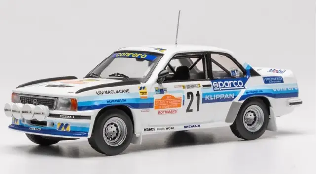 [予約] イクソ 1/43 オペル アスコナ B 400 1982 ラリーサンレモ No.21 D チェッラート / G チェッリ　RAC462