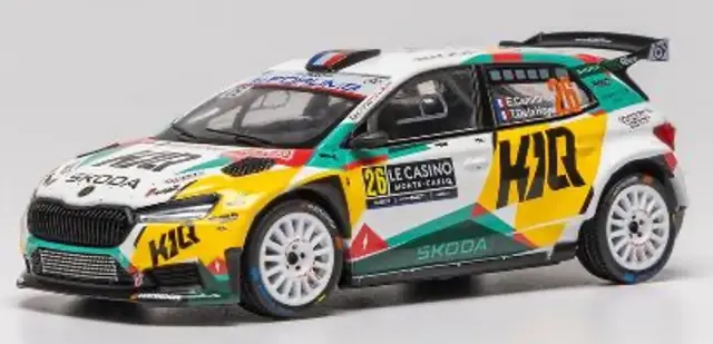 [予約] イクソ 1/43 シュコダ ファビア ラリー2 2023 2026 ラリーモンテカルロ No.26 E カミリ / T デ ラ ヘイ　RAM1032LQ
