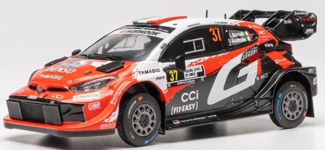 [予約] IXO 1/43 トヨタ GR ヤリス Rally1 2026年 ラリースウェーデン No.37 L.ベルテッリ　RAM1034B