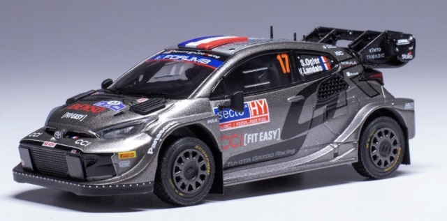 [予約] イクソ 1/43 トヨタ GR ヤリス ラリー1 ハイブリッド 2024 ラリーフィンランド No.17 ウィナー 　RAM945