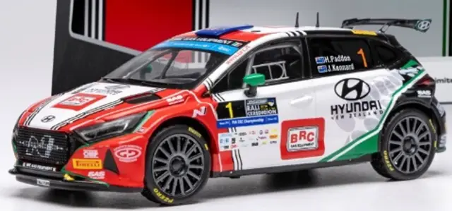 イクソ 1/18 ヒョンデ i20 N Rally1 2024 モンテカルロラリー
