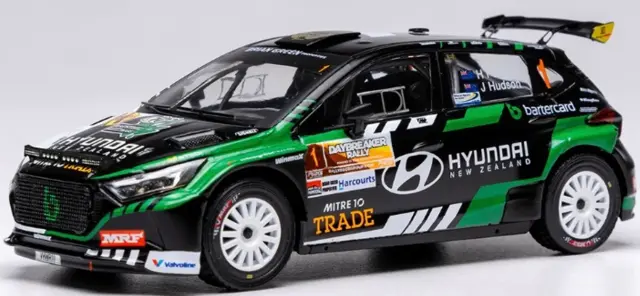 [予約] イクソ 1/43 ヒョンデ i20 Rally ラリー2 2024 デイブレーカー ラリー ウィナー No.1 　RAM953