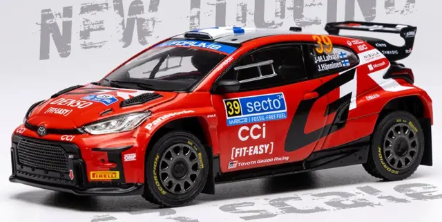 イクソ 1/43 ラリー　ジャパン2024 会場限定 ヤリス No.18 勝田 イクソ 1/43 トヨタ GRヤリス ラリー1 No.18 2023 WRC ラリー