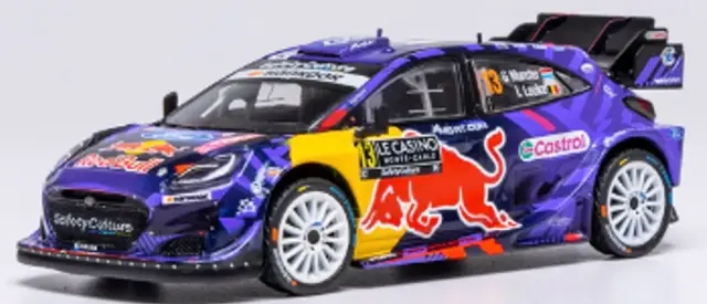 予約] イクソ 1/43 フォード プーマ ラリー1 2025 ラリーモンテカルロ