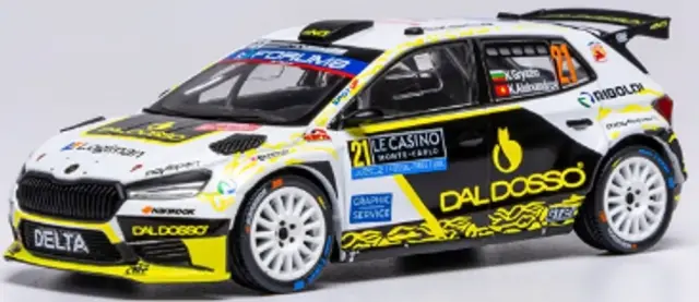 イクソ 1/43 シュコダ ファビア R5 EVO No.35 2020 WRC ACIラリー
