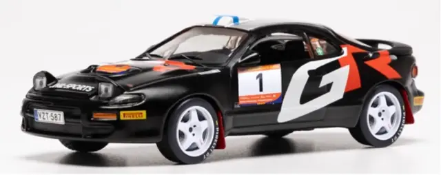 [予約] イクソ 1/43 トヨタ セリカ GT-FOUR ST185 2025 ラリーコスタ ブラバ ウィナー No.1 J.M.ラトバラ/J.フッシ　RAM993