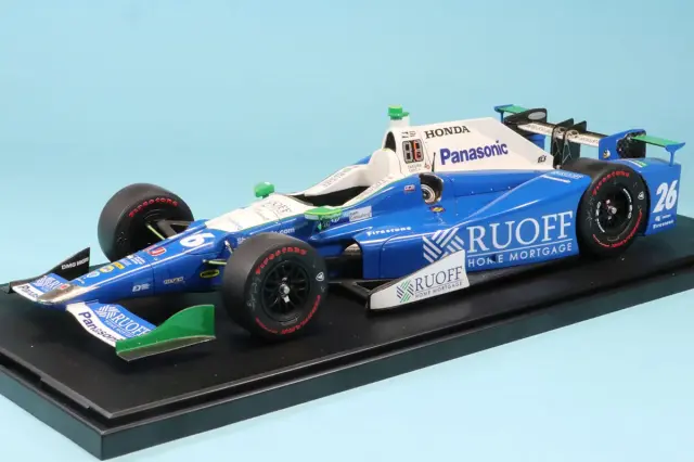 個人製作完成品 委託販売 1/20 ルーオフ ダラーラ DW12 インディ 500 2017/5/28 佐藤琢磨 ウィナー 　RFK20TS17_YI