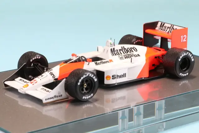 [ワンオフ] ロムファクトリー 1/43 マクラーレン MP4/4 モナコGP フリー走行 ダブルデッカーテスト 1988 A.セナ　RFTMK447_TI1DW