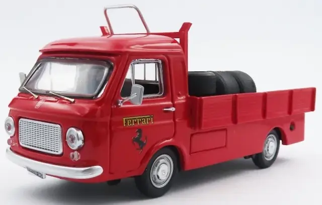 ミニカー　1/43 フィアット 238 消防署 救急車 1970 Tetto Alto [RIO4700] 予約] リオ 1/43 フィアット 238 スクーデリア・フェラーリ F1