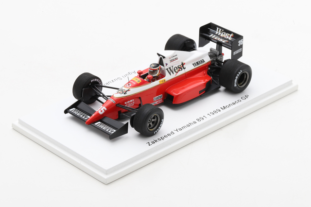 [予約] ロム特注スパーク 1/43 ザクスピード 891 ヤマハ モナコGP 1989 鈴木亜久里　ROMU044