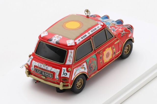 ロム特注スパーク限定再生産 1/43 ミニ クーパー サイケデリック ロム特注スパーク限定再生産 1/43 ミニ クーパー サイケデリック