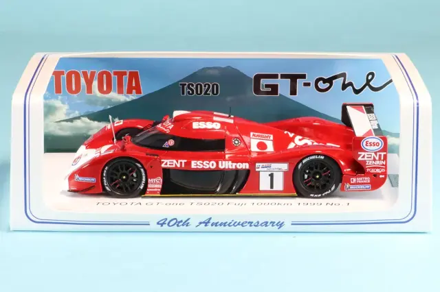40周年記念商品 ロム特注スパーク 1/43 トヨタ GT-one TS020 富士 1000km 1999 No.1  ROMU065