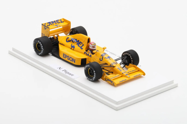 絶版 1/43 スパーク ロータス ジャッド 日本GP4位 1989 N.ピケ