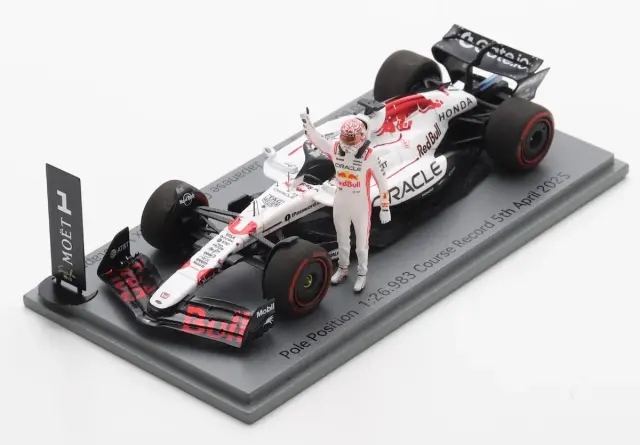 [予約] ロム特注スパーク 1/43 レッドブル RB21 日本GP 2025 Q3 コースレコード 01:26.983 M.フェルスタッペン ポールポジション　ROMU074