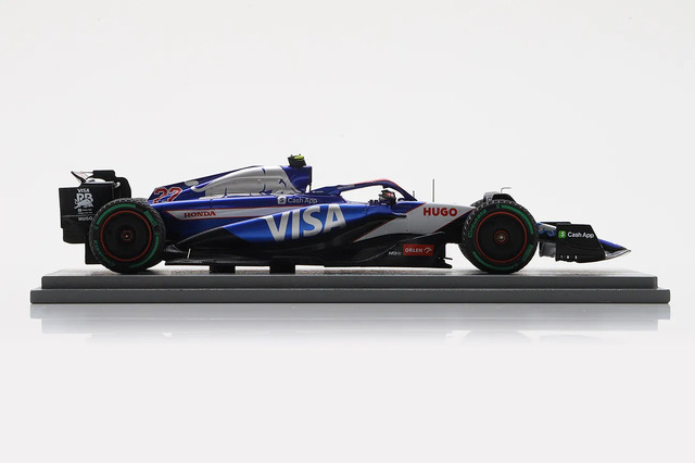 予約] ロム特注スパーク 1/43 ビザ キャッシュ アップ RB VCARB01