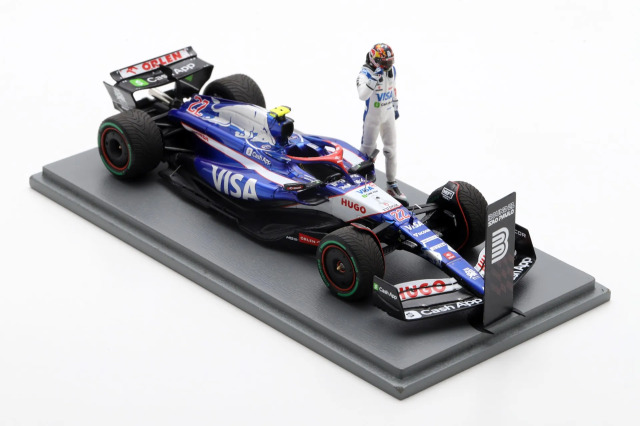 【サービス品@3300】ブロッサミングスペシャル 予約] ロム特注スパーク 1/43 ビザ キャッシュ アップ RB VCARB01