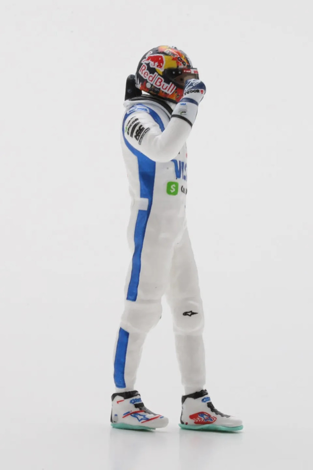 【非売品】CAR GRAPHIC 読者プレゼント ブラジルW杯 フレコ人形 予約] ロム特注スパーク 1/43 ビザ キャッシュ アップ RB VCARB01