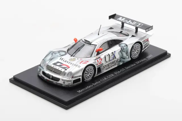 [予約] ロム特注スパーク 1/43 メルセデス CLK-GTR Ladies CLK Sport Wear FIA-GT 鈴鹿1000km 1997 No.12 2nd　ROMU078
