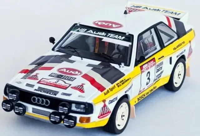 オートアート 1/18 アウディ スポーツ クワトロ S1 WRC