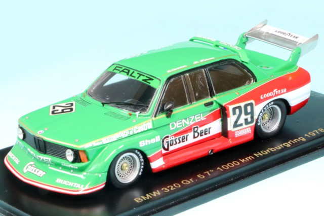レースランド特注スパーク 1/43 BMW 320 Gr.5 ニュルブルクリンク 1000km 1978 No.29　RS1733