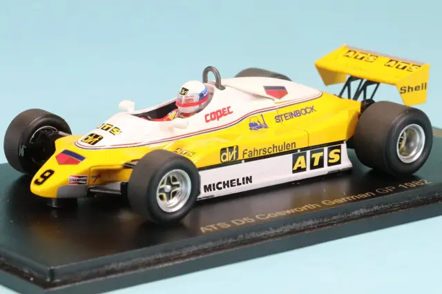 レースランド特注スパーク 1/43 ATS D5 ドイツGP 1982 M.ウィンケルホック　RS1742