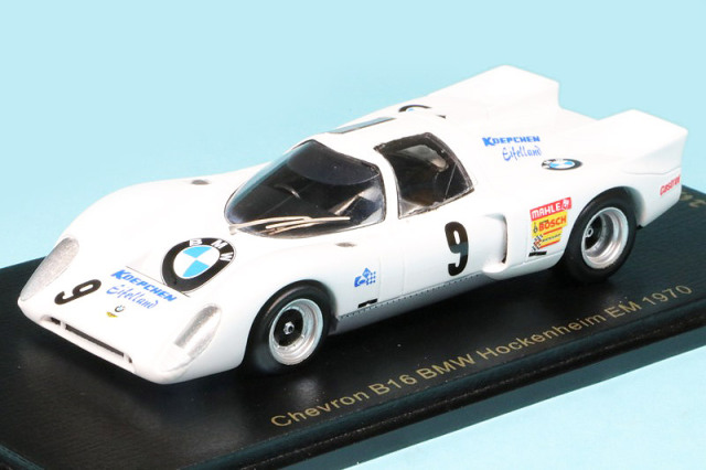 レースランド特注スパーク 1/43 シェブロン B16 BMW Koepchen BMW アイフェラント ESC ホッケンハイム 1970 No.9　RS1744