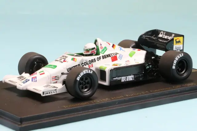 レースランド特注スパーク 1/43 トールマン TG185 ドイツGP T.ファビ