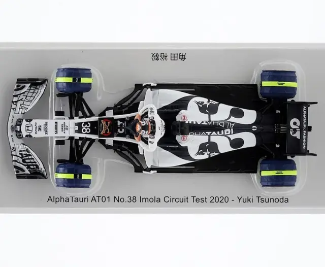 スパーク　海外別注限定品　1/43 AT01 角田裕毅 20年イモラテスト スパーク海外別注限定品 1/43 アルファタウリ・ホンダ AT01 角田