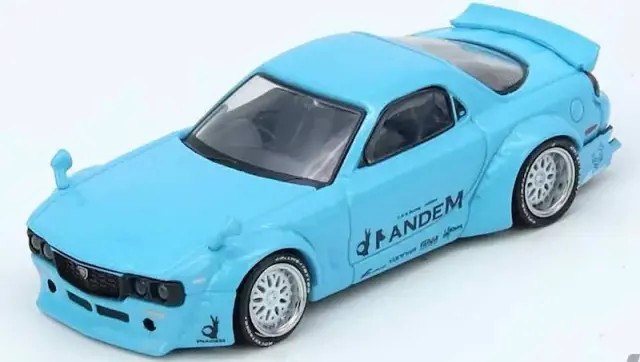 [予約] イノモデル 1/64 マツダ RX-7 (FD3S) 「PANDEM ROCKET BUNNY」 ティファニーブルー　RX7FDP-TIFBLU