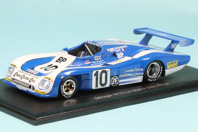 スパーク 1/43 ミラージュ M10 No.10 ルマン 1979 JP・ジョッソー/D・ホブス/V・シュパン S0313
