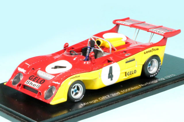 スパーク 1/43 ミラージュ GR7 ニュルブルクリンク 1000km 1975 2nd No.4　S0315