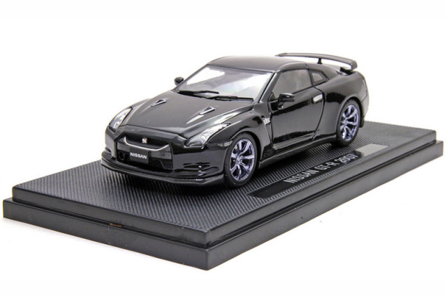 エブロ 1/43 ニッサン GT-R R35 スーパーブラック　44040 44040