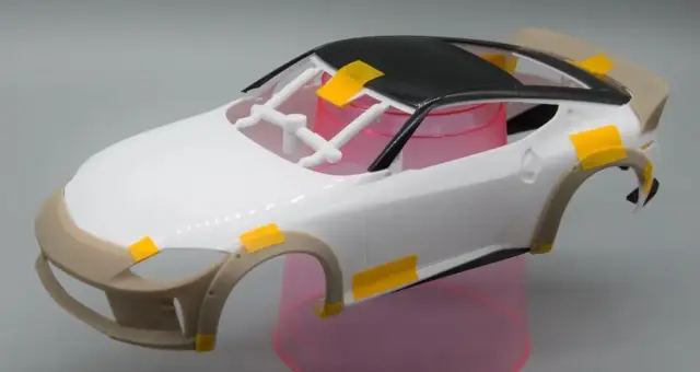 スケールスターズ 1/24 トランスキット LBワークス ニッサン フェアレディ Z RZ34 ボディーパーツセット タミヤ対応　S124-139