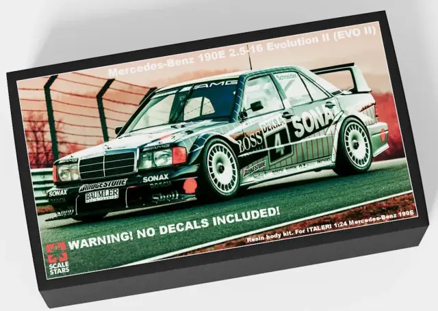 スケールスターズ 1/24 トランスキット メルセデスベンツ 190E Evo.2