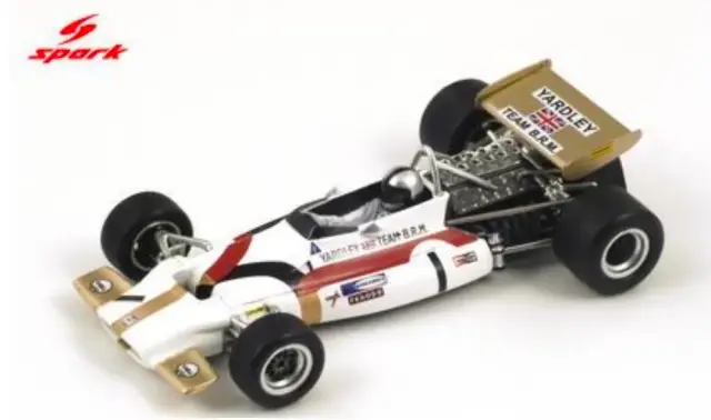 [予約] スパーク 1/43 BRM P153 No.1 1970 ベルギー GP ウィナー ペドロ ロドリゲス　S1739