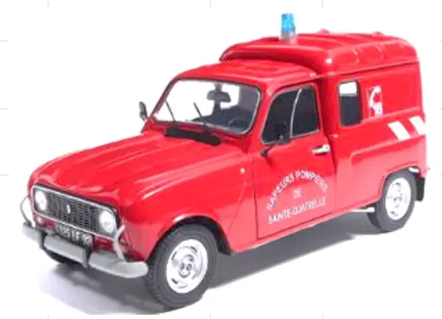 [予約] ソリド 1/18 ルノー 4LF4 ポンピエ 1976 レッド　S1802210