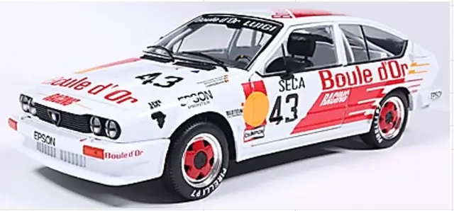[予約] ソリド 1/18 アルファロメオ GTV6 スパ 24h 1985 No.43　S1802308