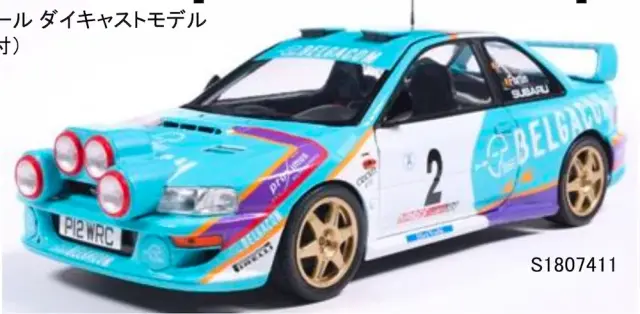 [予約]ソリド 1/18 スバル インプレッサ S5 WRC99 イープル ウェスフック ラリー 1998 No.2　S1807411